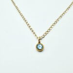 geboortesteen ketting maart