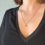 geboortesteen ketting mei