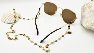 flower sunglasses cord