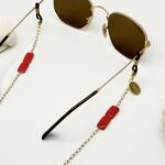 red sunglasses chain
