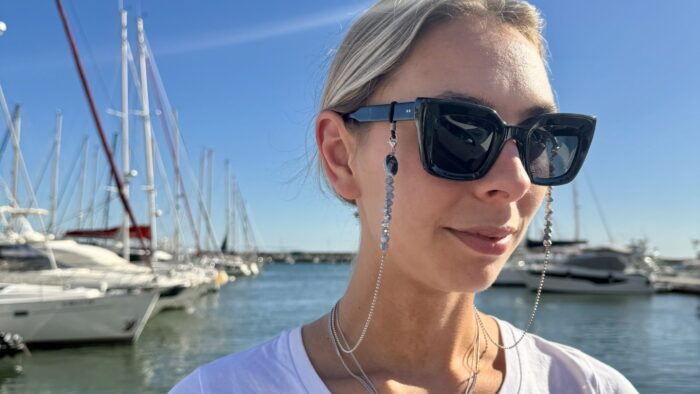 silver sunglasses chain